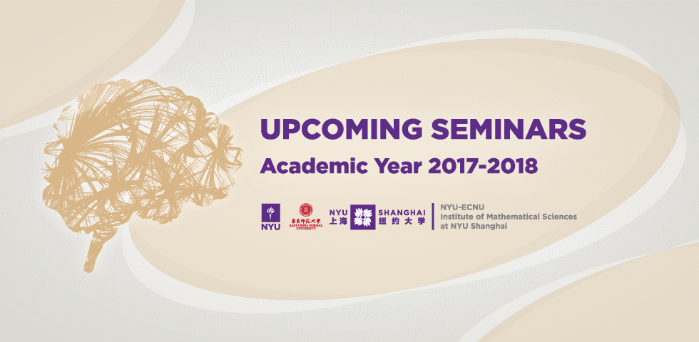 Upcoming Neuroscience Seminars Academic Year 2017-2018