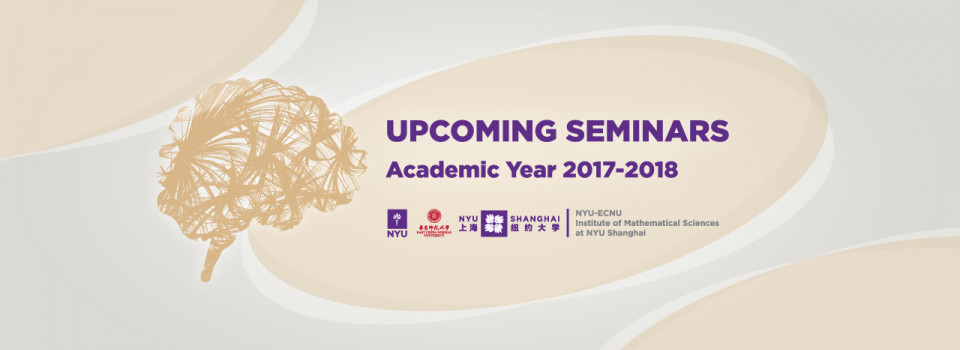 Upcoming Neuroscience Seminars Academic Year 2017-2018